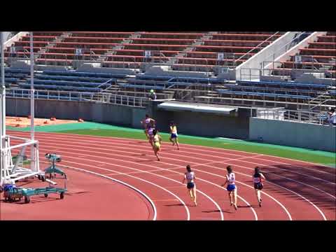 愛媛県高校陸上新人大会2017中予地区予選、女子400m予選3組2着＋2