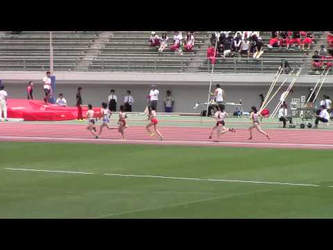 2015 西日本インカレ陸上 女子800m 決勝