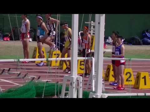 20180408福岡県春季記録会 中学男子3年100m決勝2組 Fukuoka Pref. Spring Track Meet J.H.S. Boys&#039;(A) 100m Final-2