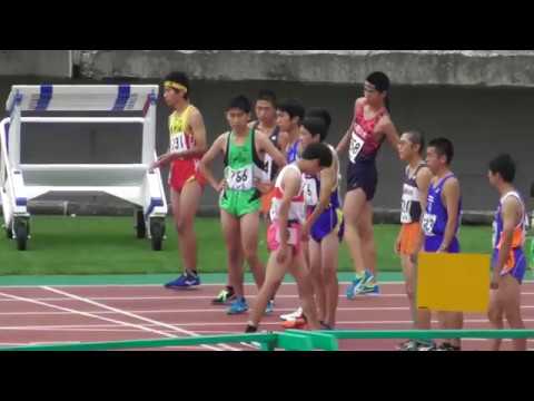 男子1500m_決勝_第50回北海道高体連札幌支部新人陸上20180819