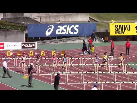 2015 布勢スプリント 女子100mH 第1レース 2組