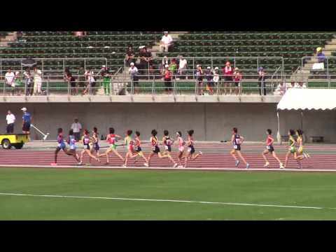 2016 岡山インターハイ陸上 女子3000m予選2