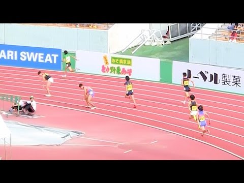 2015招待中学男子4×100ｍR 1組20151017