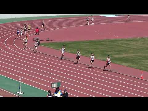 2019 県記録会 中学男子1500mタイムレース2組