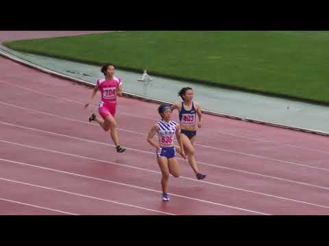 2018 東北陸上競技選手権 女子 200m 予選3組