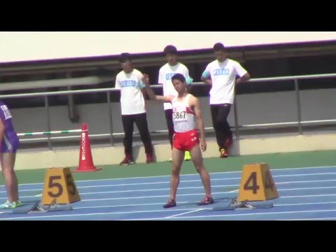 聲高・イブラヒム・武本 / 2016東京都高校陸上 (都総体) 男子200m決勝