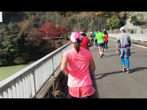 2019丹沢湖ハーフマラソン　ダイジェスト　Lake Tanzawa Half Marathon