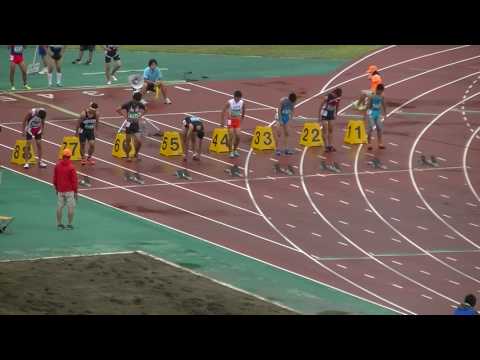 2017年千葉県総体陸上中学3年男子100m予選2組