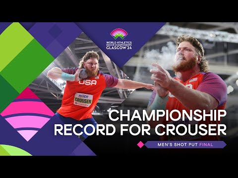 Ryan Crouser dominates shot put final | World Indoor Championships Glasgow 24