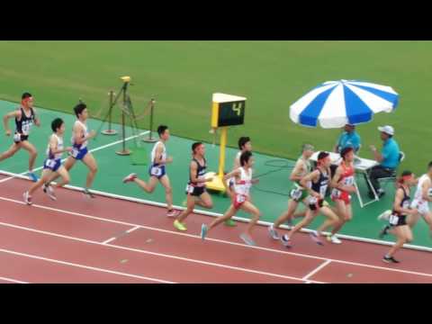 2016年度兵庫選手権　男子少年B3000m 4組目