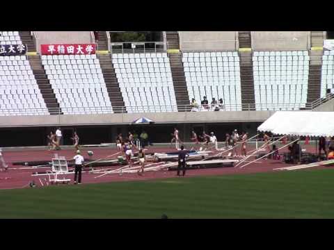 2015 日本インカレ陸上 女子400mH 予選1