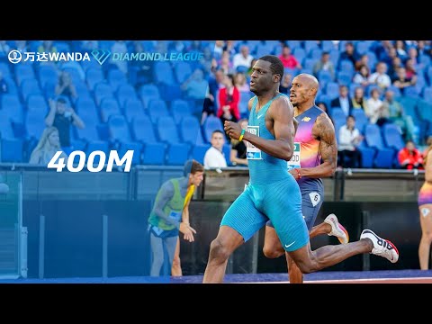 Kirani James claims 17th Diamond League win in Rome 400m - Wanda Diamond League 2022