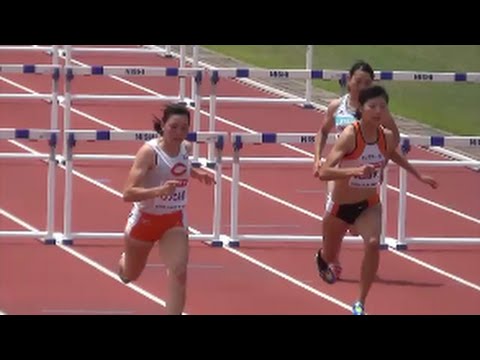 日本陸上混成競技2016 女子七種100mH3組