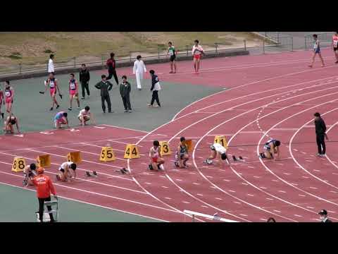 201904021　大阪高校3･4地区　第1回記録会　男子　100m　TR　12組