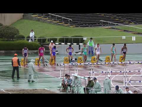 2018 東北高校新人陸上 男子 110mH 決勝