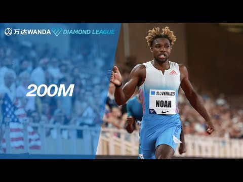 Noah Lyles breaks his own meeting record with 19.46 in Monaco 200m - Wanda Diamond League 2022