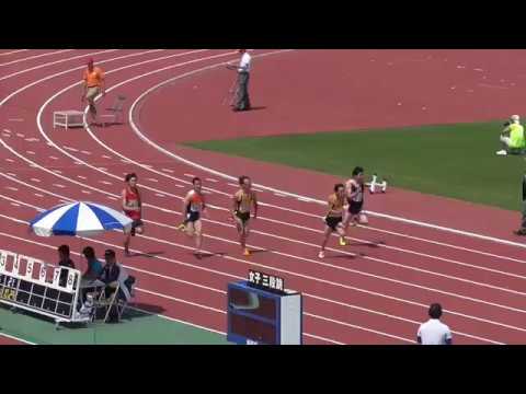 第62回中部実業団対抗陸上競技大会　男子招待パラT20　100m　決勝　2018/05/12