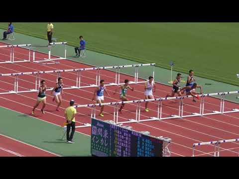 H30　関東インカレ　男子2部110mH　準決勝2組