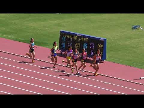 H30　関東選手権　女子800m　予選1組