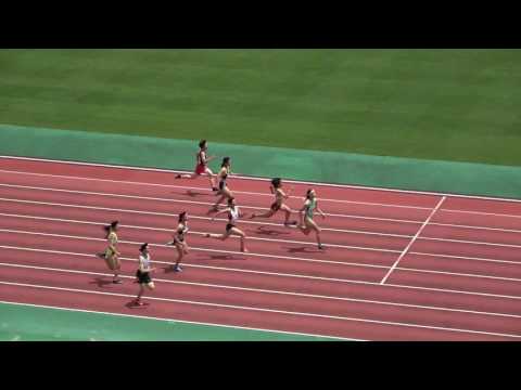 高女 A100m 決勝_2017福岡県高校学年別選手権