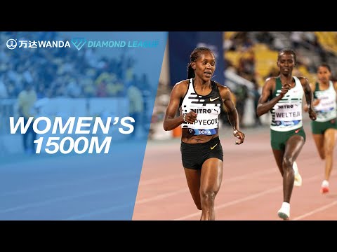 Faith Kipyegon begins 1500m title defence with victory in Doha - Wanda Diamond League 2023