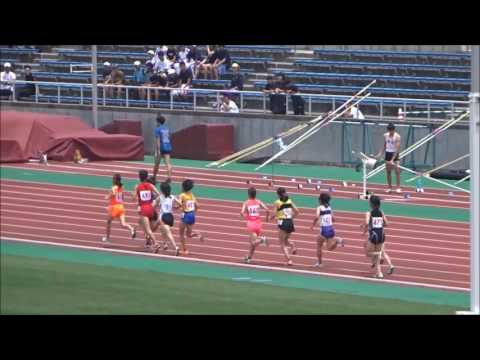 女子1500m　予選2組目　～平成29年度四国高等学校陸上競技対校選手権～