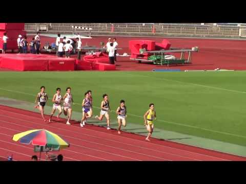 2016 西日本学生陸上 男子800m準決勝3