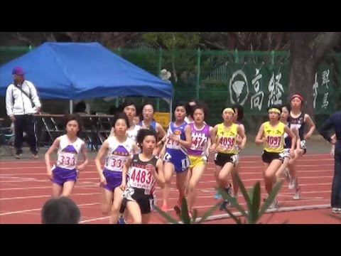 群馬県春季記録会2017 (前橋会場) 女子3000m1組