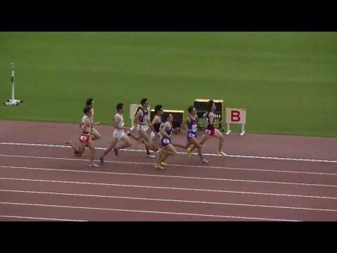 北日本IC男子800m予選1組　川口