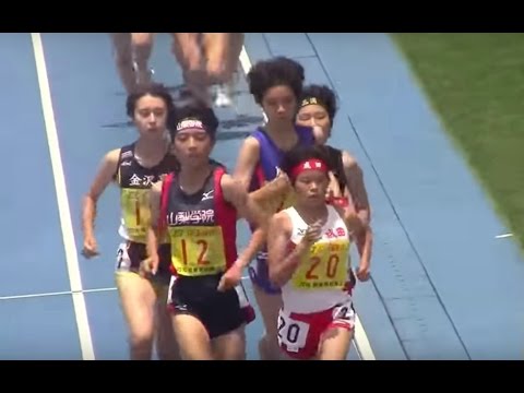 小笠原朱里9:11.46優勝 / 2016関東高校陸上　南関東女子 3000m決勝