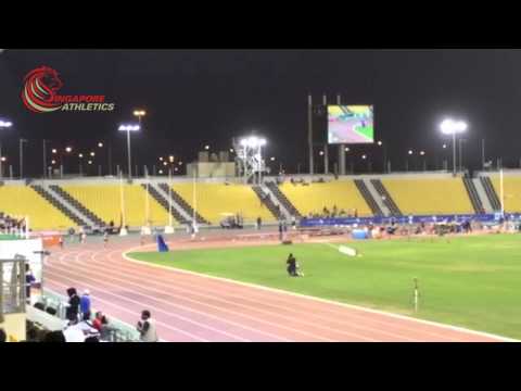 200m Girls Heat 1 - 2015 Asian Youth Athletics Championships