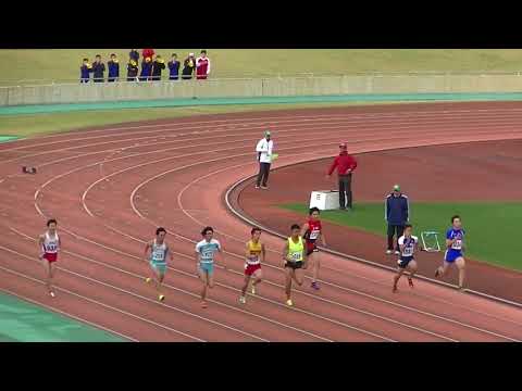 20180317_第3回宮崎県記録会_一般・高校男子100m_12組