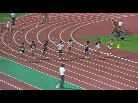 Men&#039;s 100m final Yoshihide KIRYU 10.05(+0.9) FUKUI 9.98CUP2019