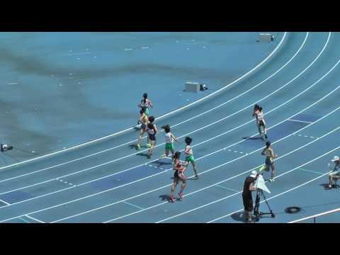 H28　関東中学校陸上競技大会　2年女子100m　決勝