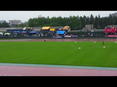 H30 北海道高校陸上 男子400ｍ準決勝1組 2018.6.12