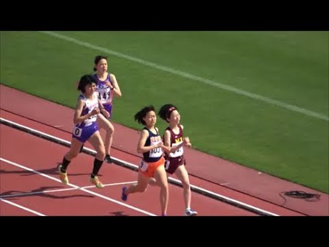 群馬リレーカーニバル2018 女子1500m1組