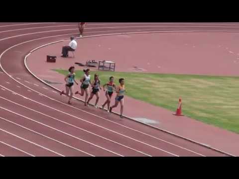 2018 茨城県高校個人選手権 女子3000mタイムレース2組