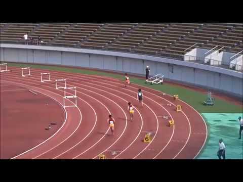 江西祐喜選手（徳島大）男子400mハードルタイムレース1組、1着：58秒55　～四国インカレ2017～