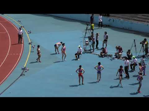 H30　日本インカレ　女子100m　予選4組