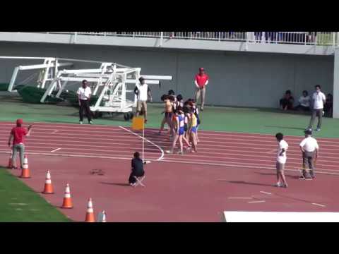 2018 茨城県高校総体陸上 女子1500m予選3組