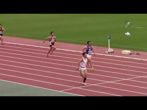 2019東海学生陸上男子200m予選