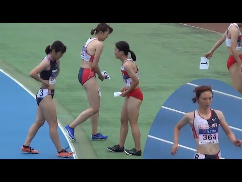 準決勝 女子100m 日本学生個人陸上2024