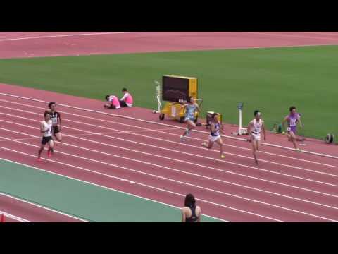 2017 東海学生陸上 男子100m 予選 5