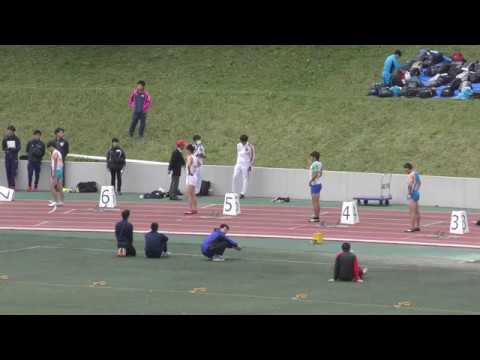 H30　六大学対校　男子200m　オープン2組