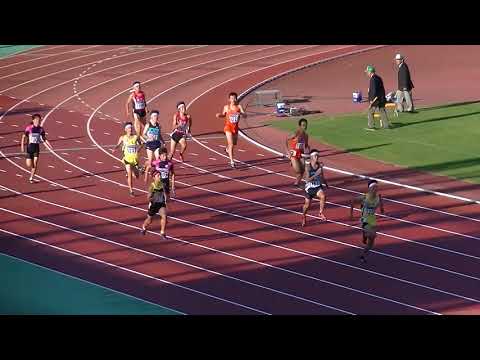 20181028北九州陸上カーニバル 中学男子4x100mリレー決勝