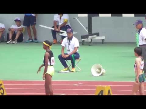 2015 関東選手権 陸上 女子 Women&#039;s 200m 準決勝1組 Semi Final 1