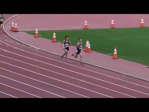 2018 茨城県高校総体陸上 男子1500m決勝