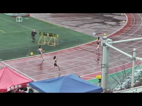 H29　六大学対校　女子OP100m
