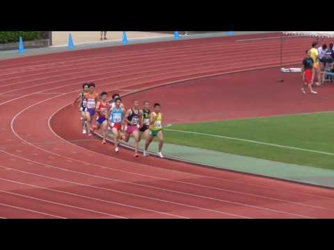 2017京都府IH・男子800m予選第1組
