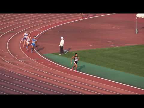 平成29年度 全国高校陸上北九州地区大会 男子4x400mR 予選4組